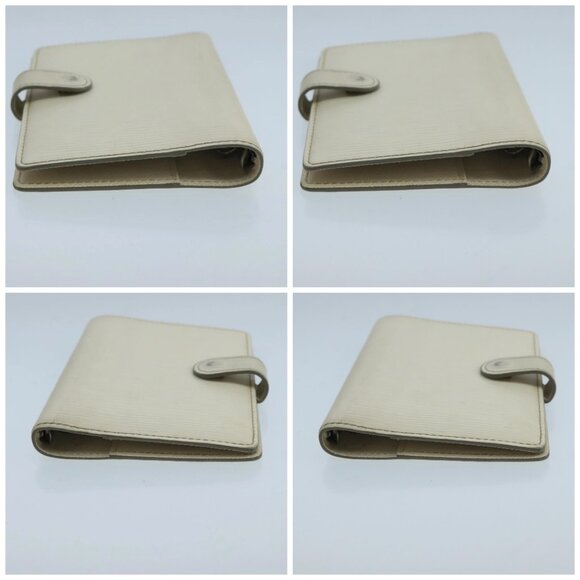 LOUIS VUITTON Epi Agenda PM Day Planner Cover White R2005J LV Auth 103668 - Picture 16 of 16